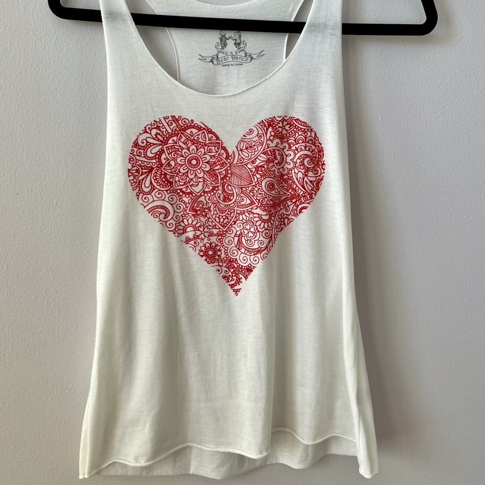 Heart Print Tank